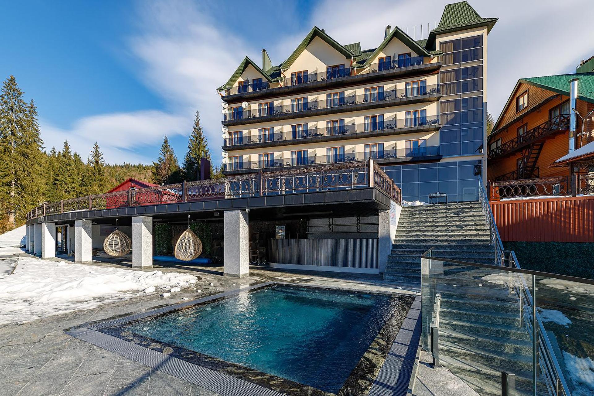 Hotel Podgorie Spa Bukovel Exterior foto